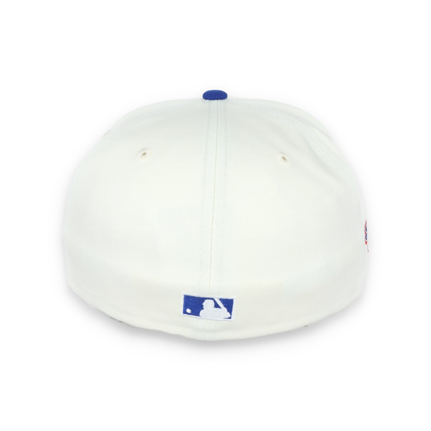 New Era Kansas City Royals 1985 World Series Patch 59FIFTY Fitted Ivory Hat