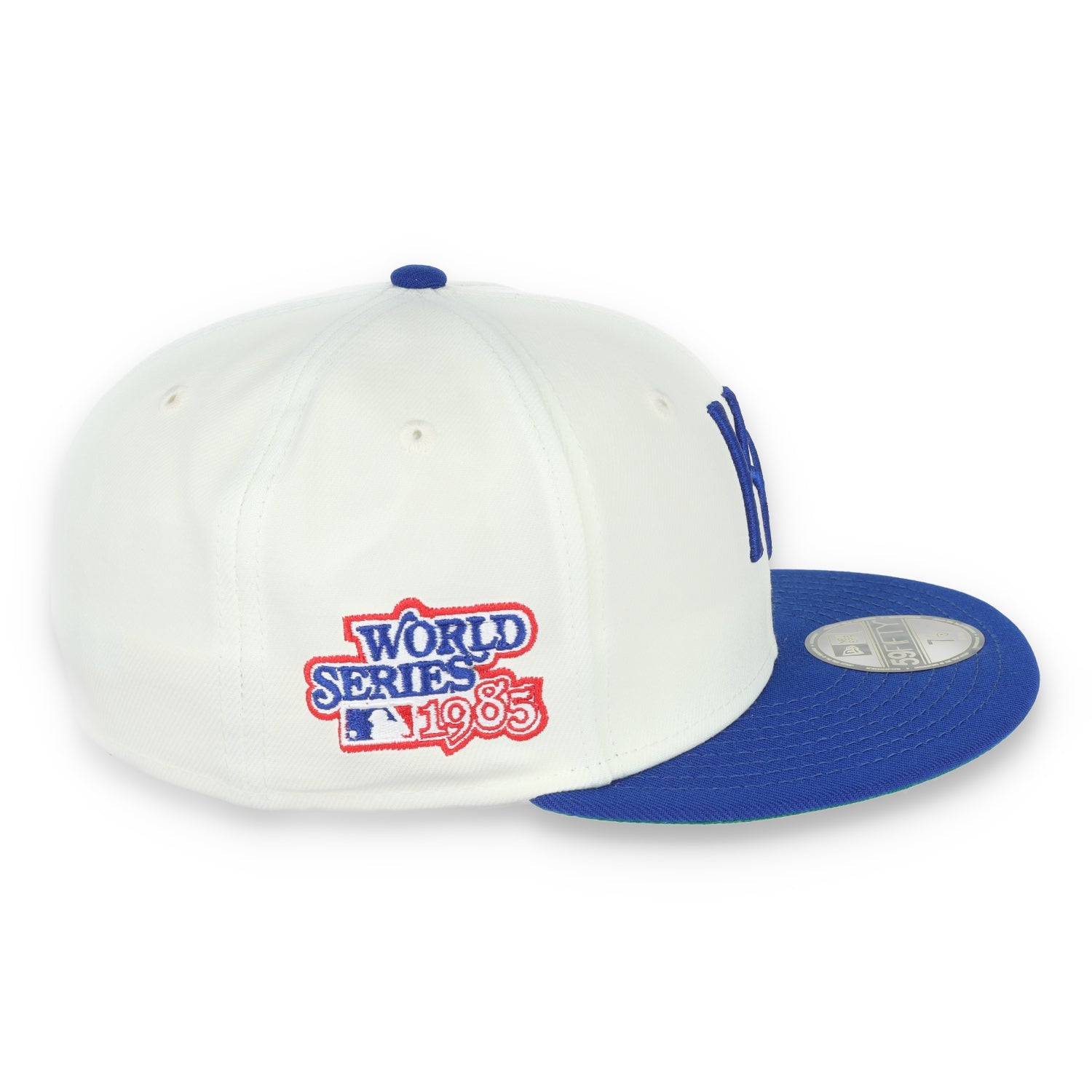 New Era Kansas City Royals 1985 World Series Patch 59FIFTY Fitted Ivory Hat