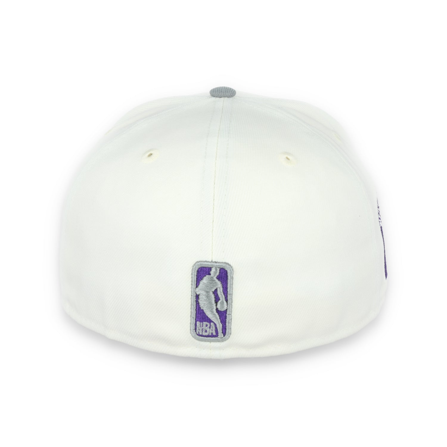 New Era Sacramento Kings Retro E1 59Fifty Fitted Hat-Cream/Purple