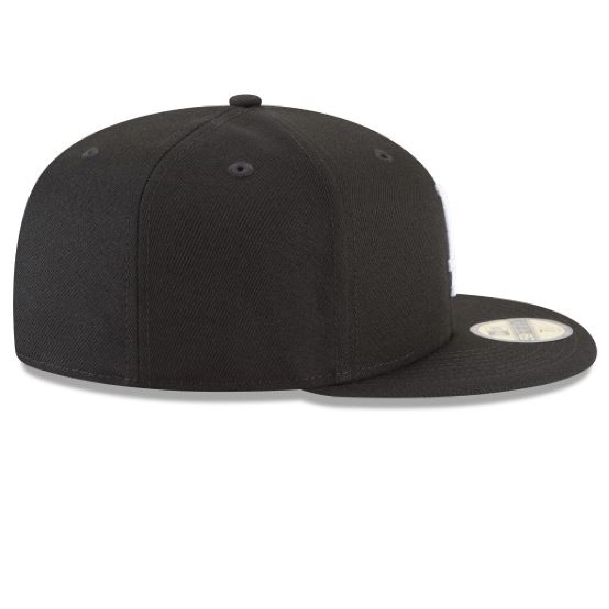Los Angeles Dodgers NEW ERA BASIC COLLECTION FITTED 59FIFTY-BLACK AND WHITE