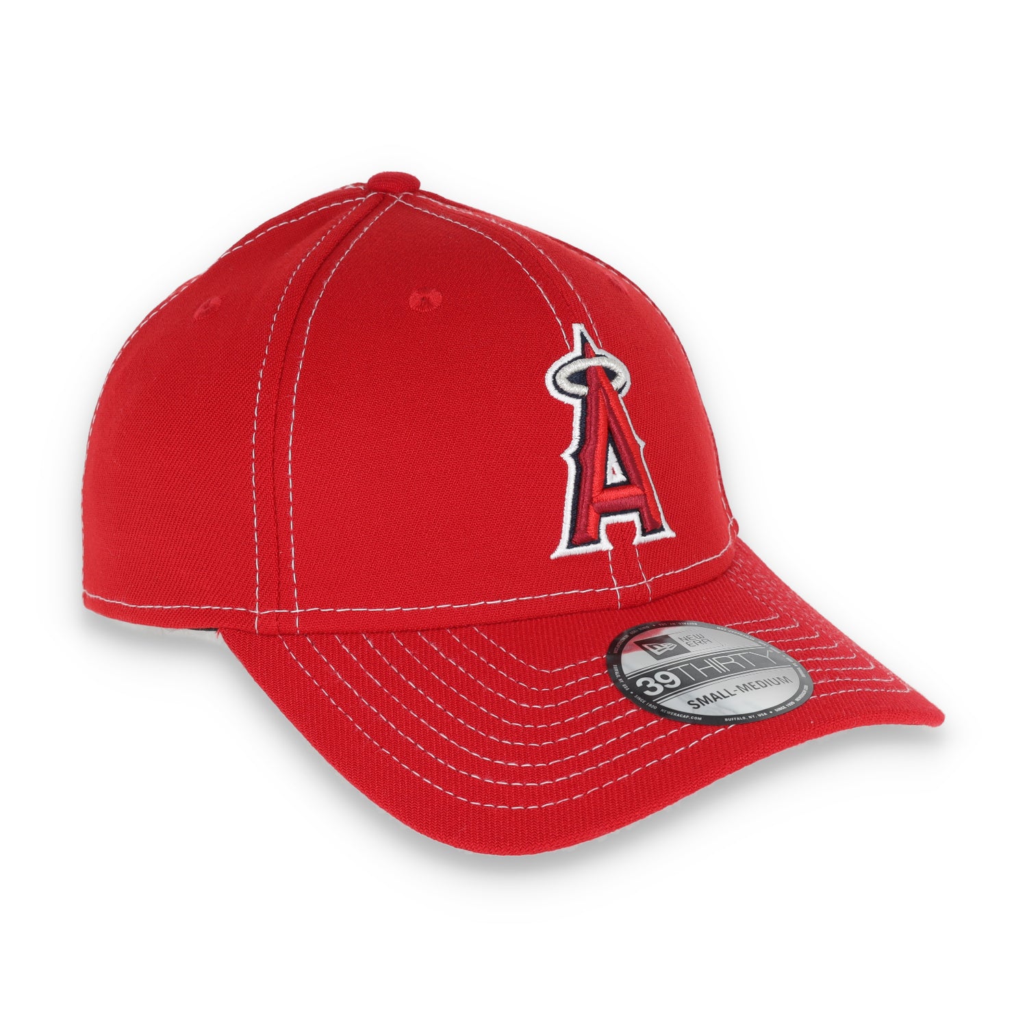 New Era Los Angeles Angels Classic 39THIRTY Stretch Fit-Red