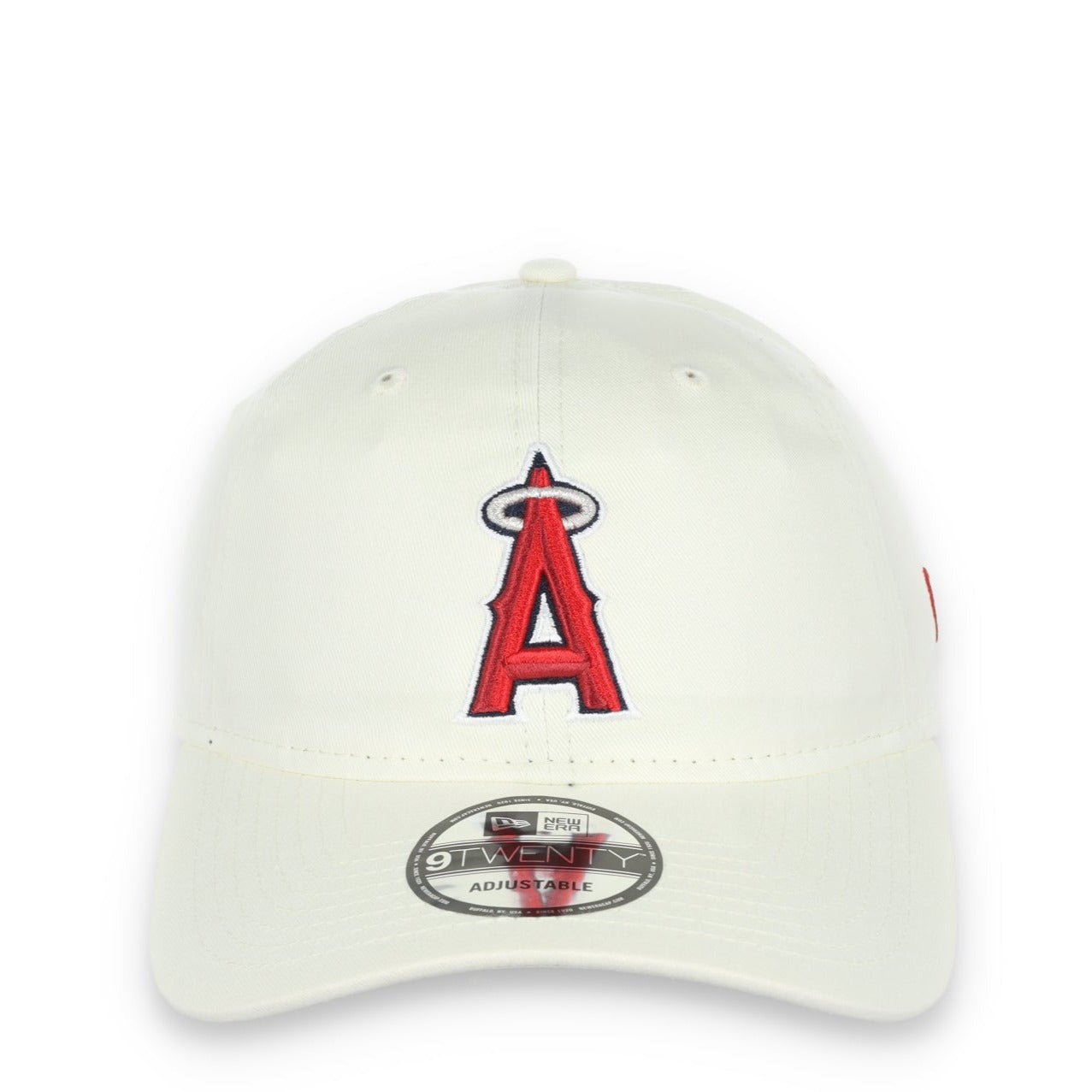 New Era Los Angeles Angels Core Classic 2.0 9Twenty Adjustable Hat-Ivory