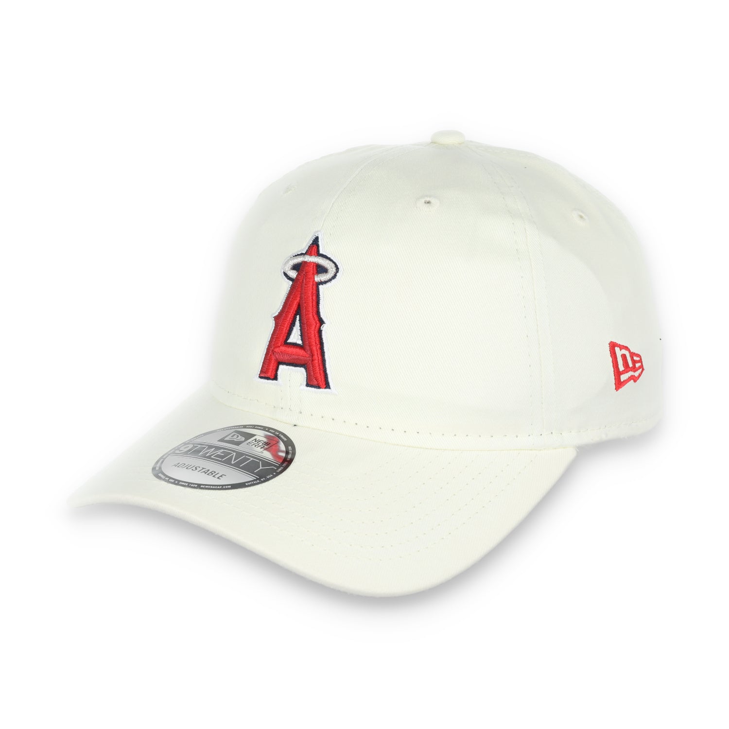 New Era Los Angeles Angels Core Classic 2.0 9Twenty Adjustable Hat-Ivory