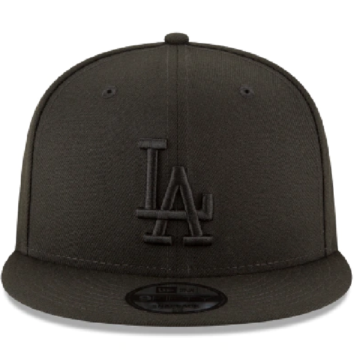 New Era Los Angeles Dodgers Basic 9Fifty Snapback Hat-Black/Black