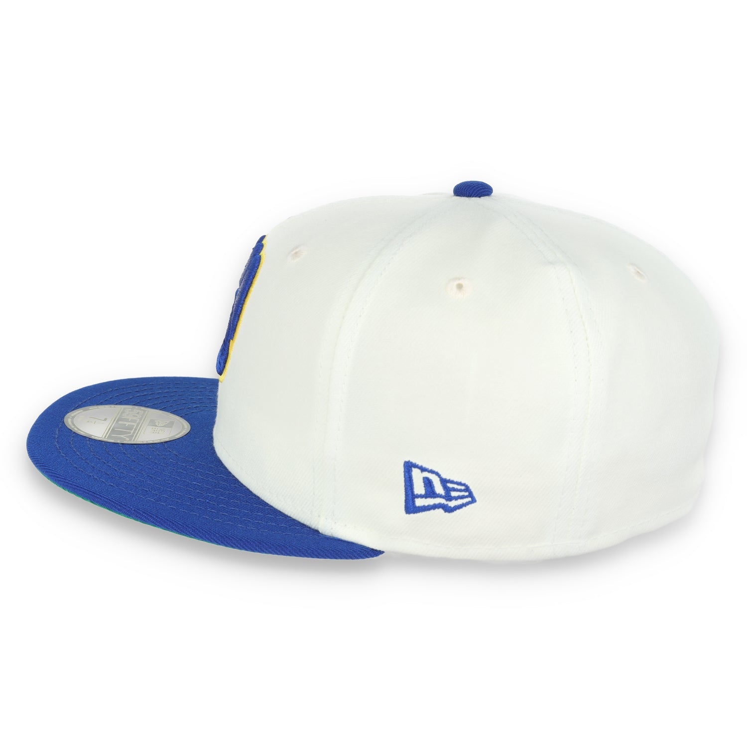 New Era Milwaukee Brewers 1982 World Series Patch 59FIFTY Fitted Ivory Hat