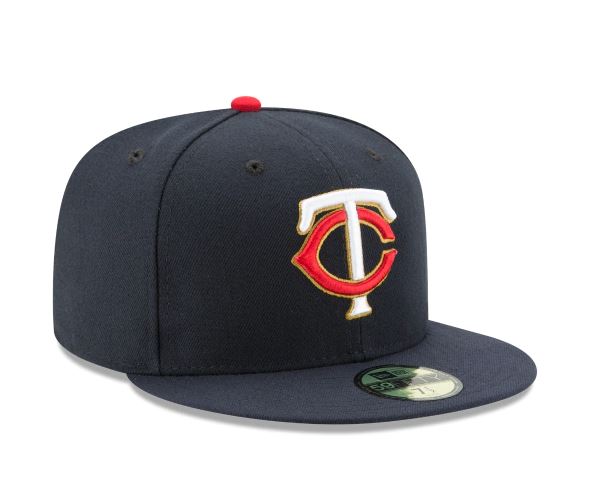 MINNESOTA TWINS HOME ALTERNATE COLLECTION 59FIFTY FITTED-ON-FIELD COLLECTION-NAVY