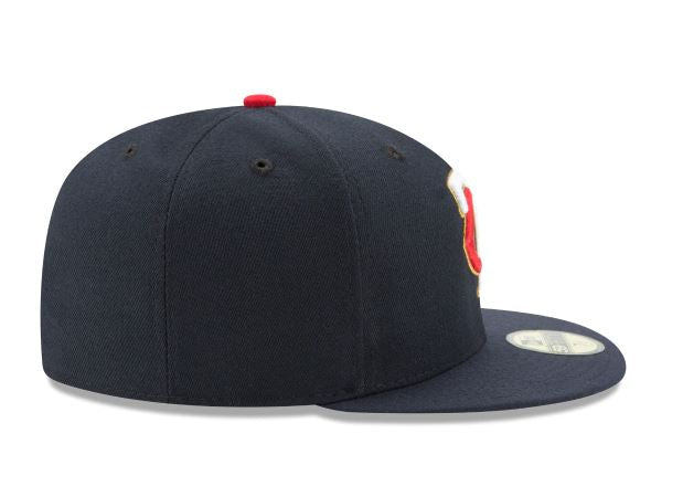 MINNESOTA TWINS HOME ALTERNATE COLLECTION 59FIFTY FITTED-ON-FIELD COLLECTION-NAVY