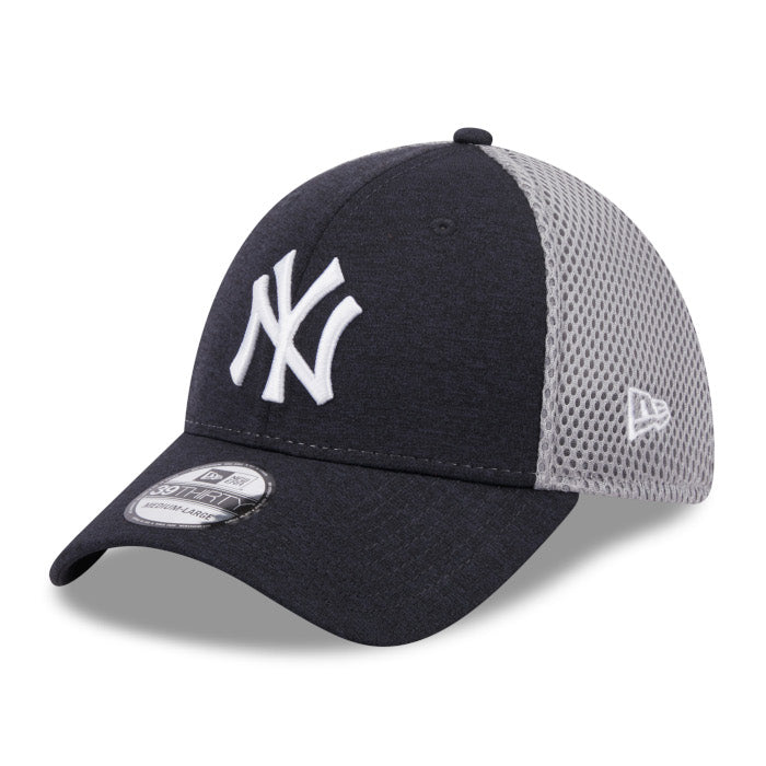 New Era New York Yankees Shadow Neo 39THIRTY Navy and Grey Flex Fit Cap