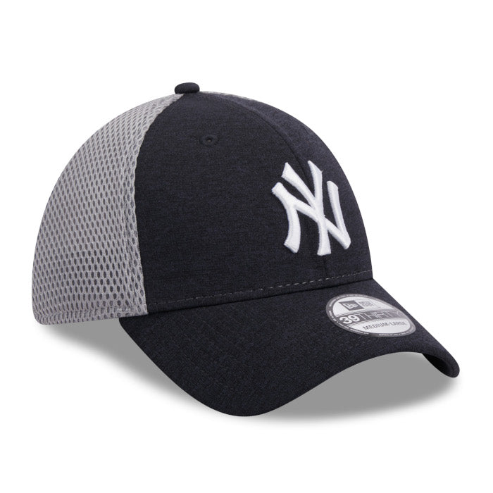 New Era New York Yankees Shadow Neo 39THIRTY Navy and Grey Flex Fit Cap