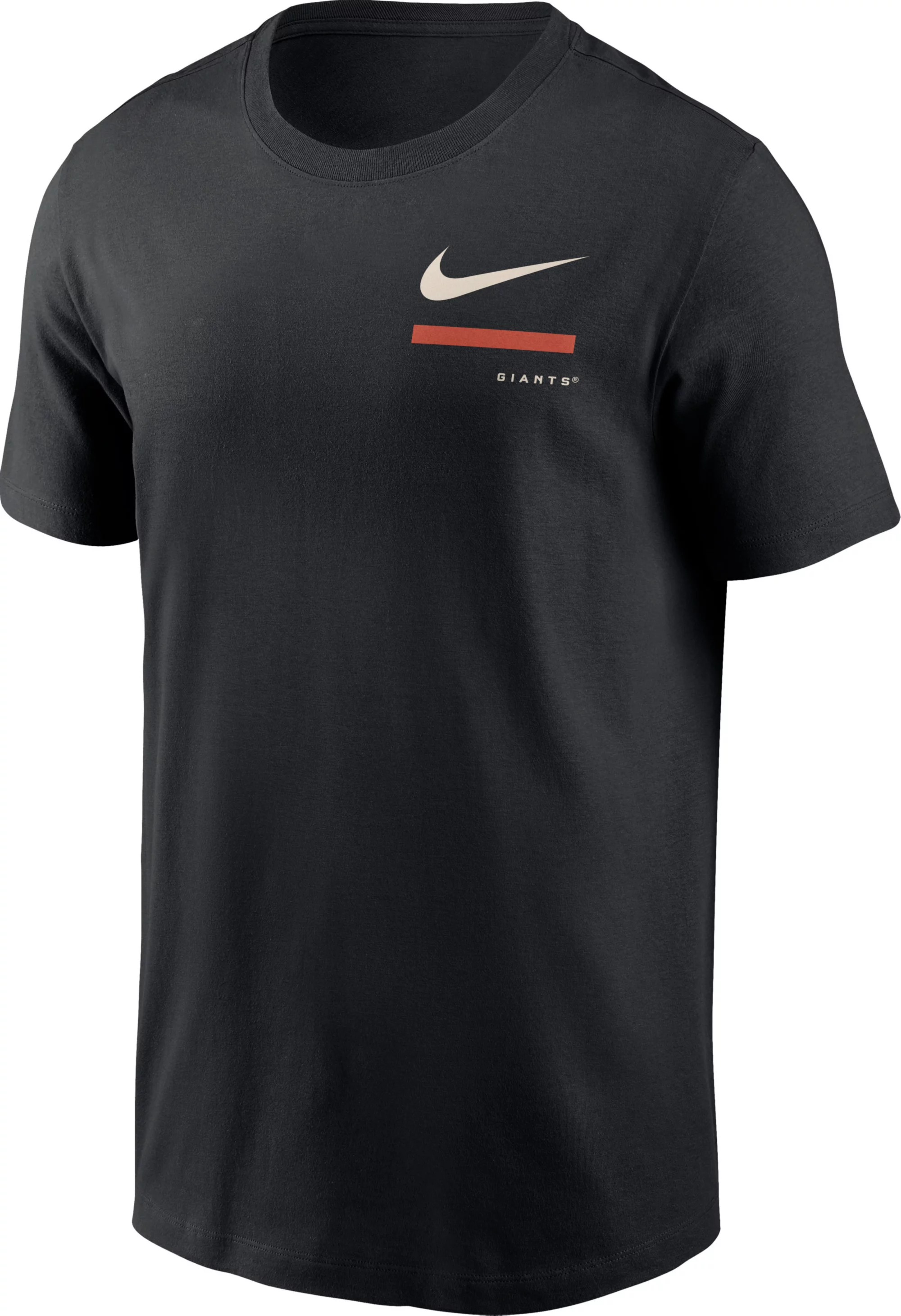 Nike Men's San Francisco Giants Black Over Shoulder T-Shirt