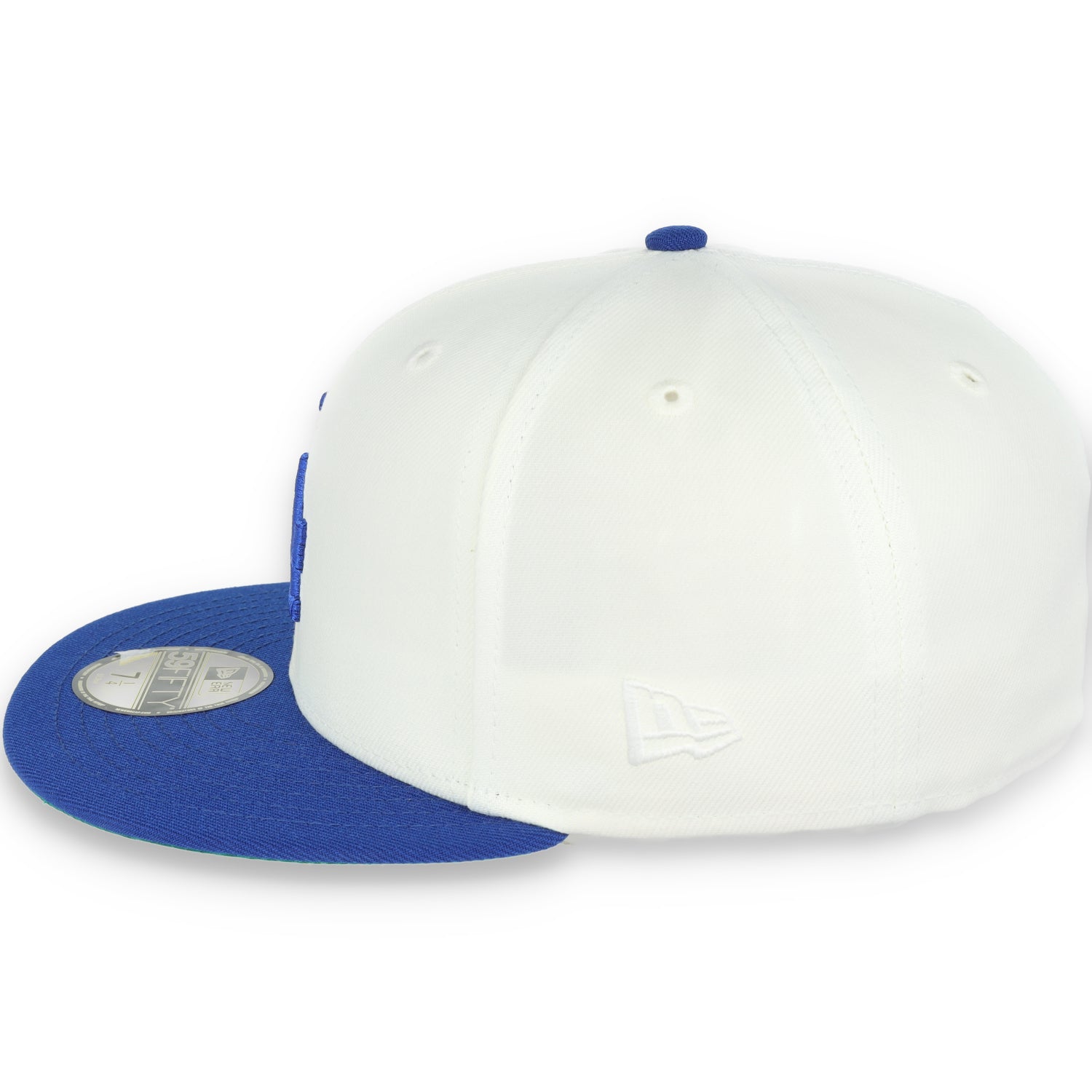 New Era Los Angeles Dodgers 100th Anniversary Patch 59FIFTY Fitted Ivory
