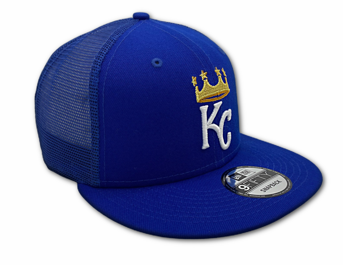 NEW ERA KANSAS CITY ROYALS CLASSIC TRUCKER C1 9FIFTY SNAPBACK HAT