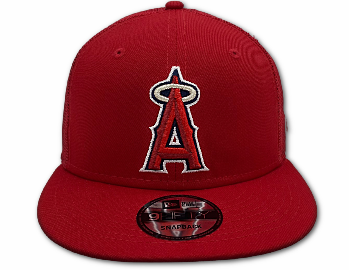 LOS ANGELES ANGELS NEW ERA 9FIFTY CLASSIC TRUCKER C1 OTC SNAPBACK nvsoccer.com The Coliseum