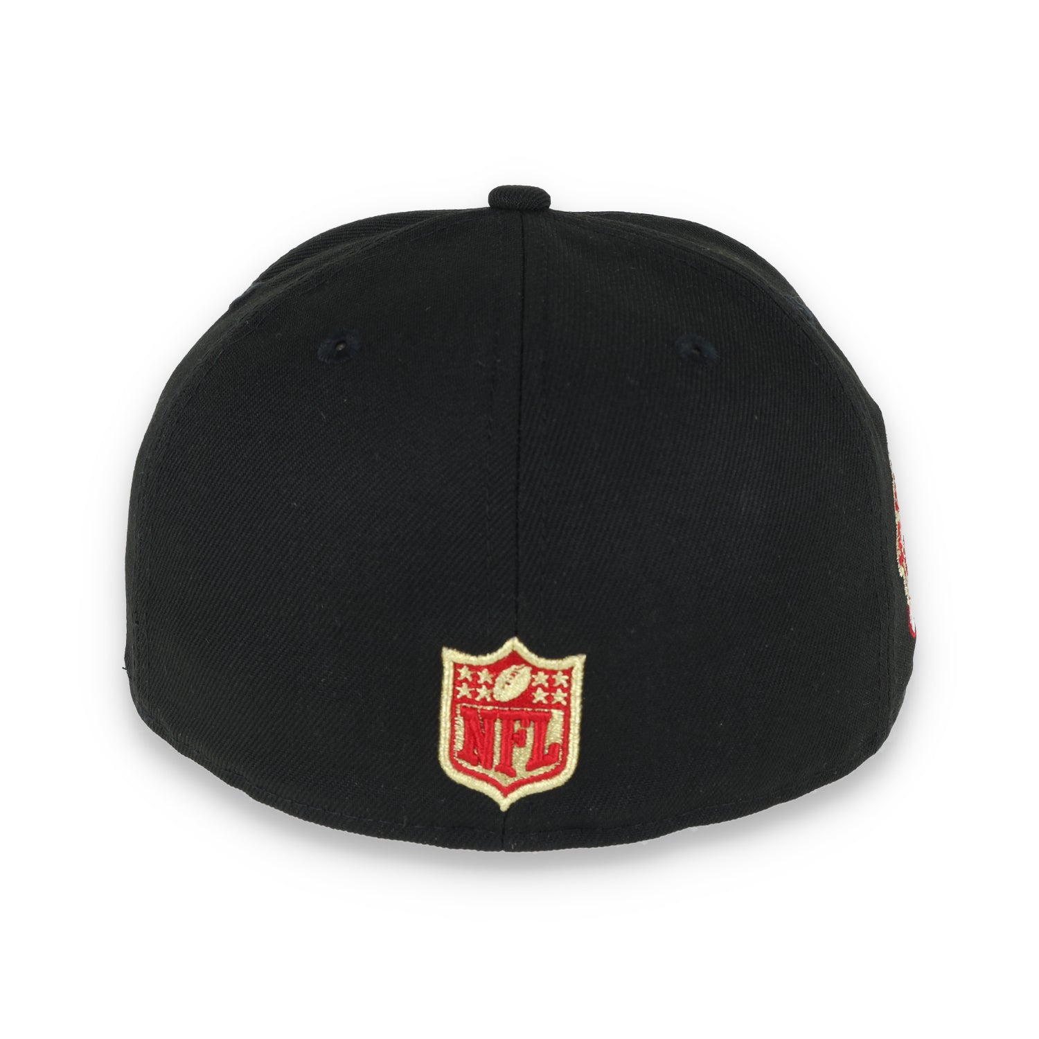 NEW ERA SAN FRANCISCO 49ERS 40TH ANNIVERSARY SIDE PATCH SCRIPT 59FIFTY FITTED HAT