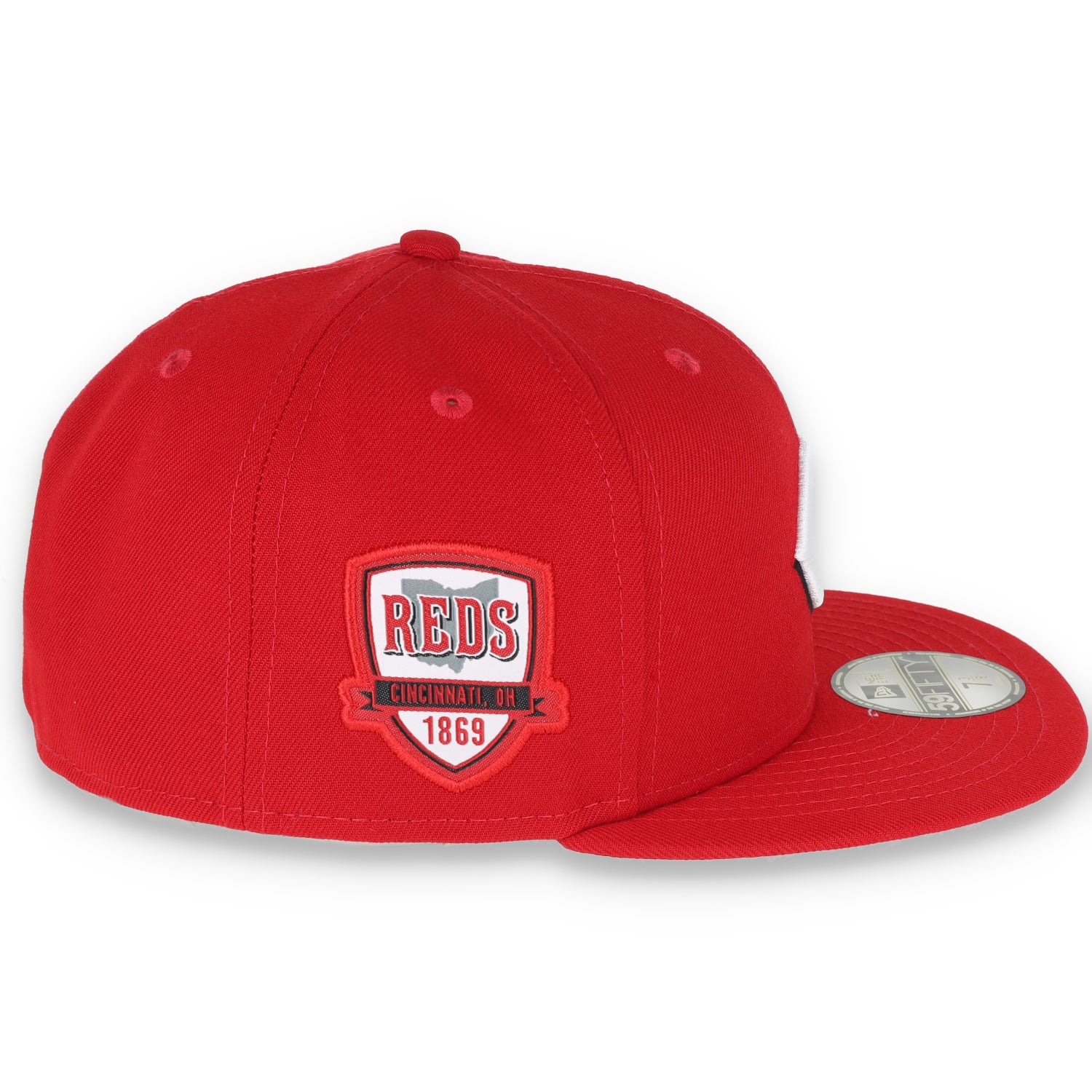 NEW ERA CINCINNATI REDS INAUGURAL SEASON PATCH 59FIFTY FITTED HAT