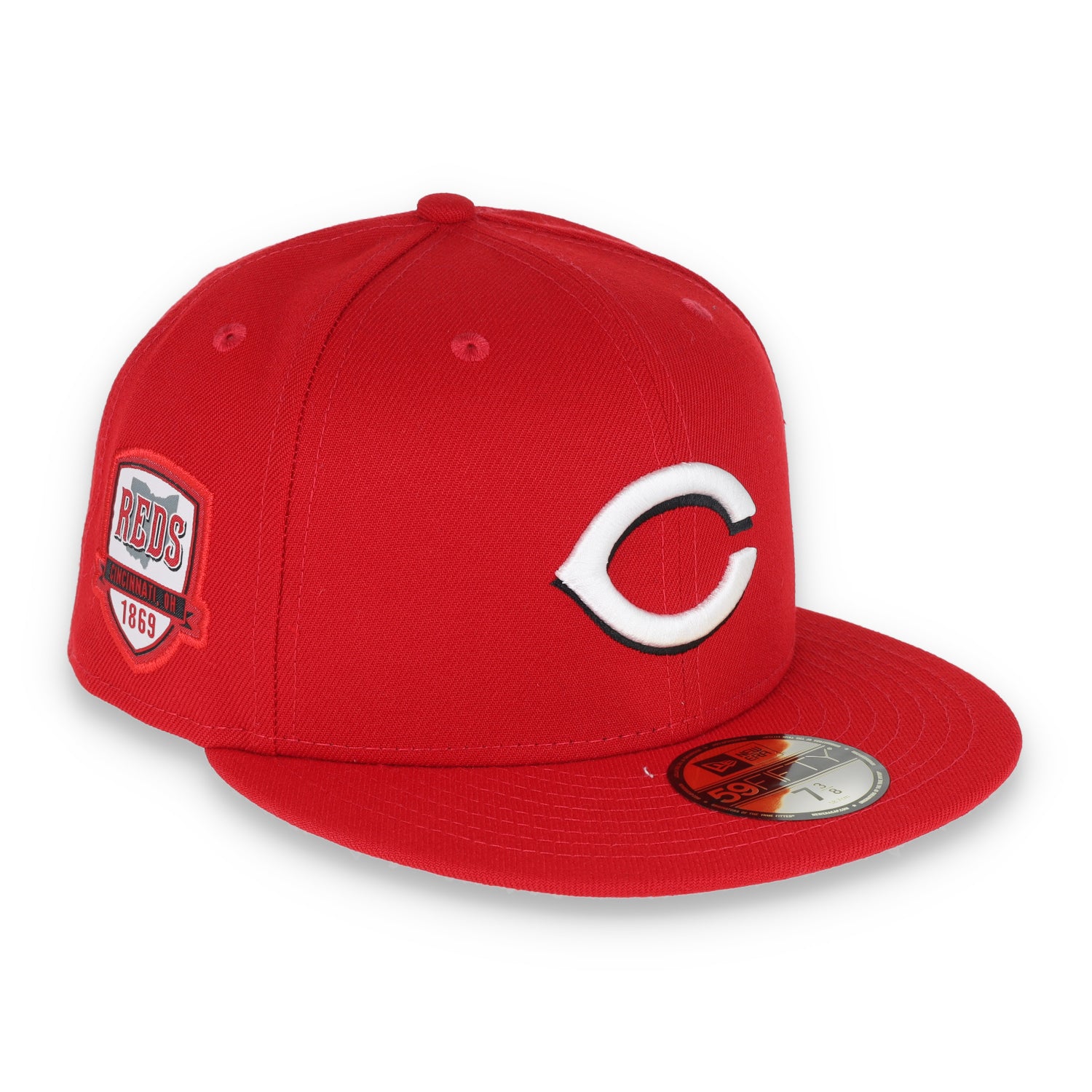 NEW ERA CINCINNATI REDS INAUGURAL SEASON PATCH 59FIFTY FITTED HAT