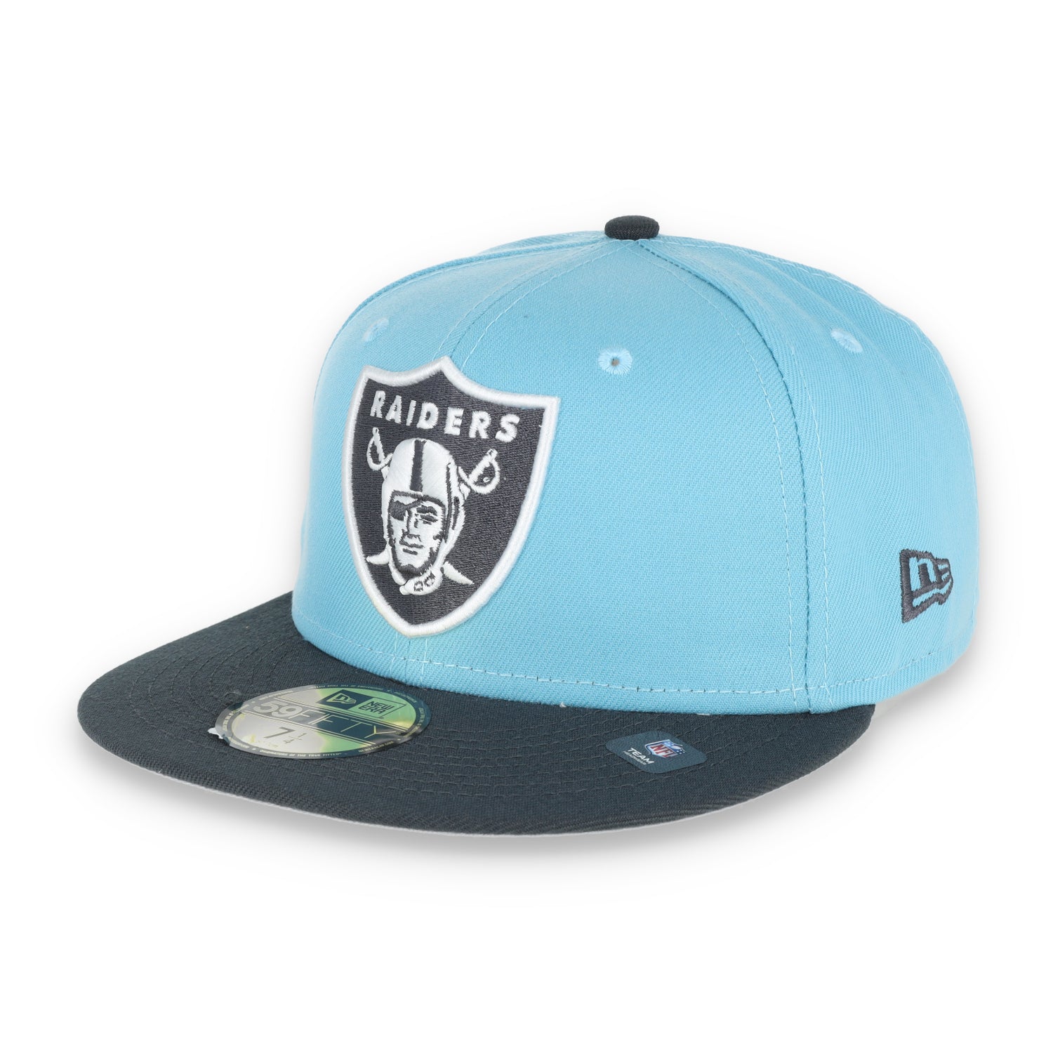 NEW ERA LAS VEGAS RAIDERS 59FIFTY COLOR PACK-BABY BLUE/GREY