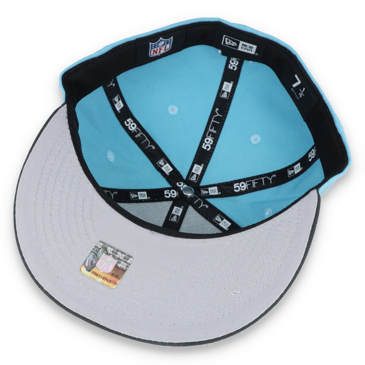 NEW ERA LAS VEGAS RAIDERS 59FIFTY COLOR PACK-BABY BLUE/GREY