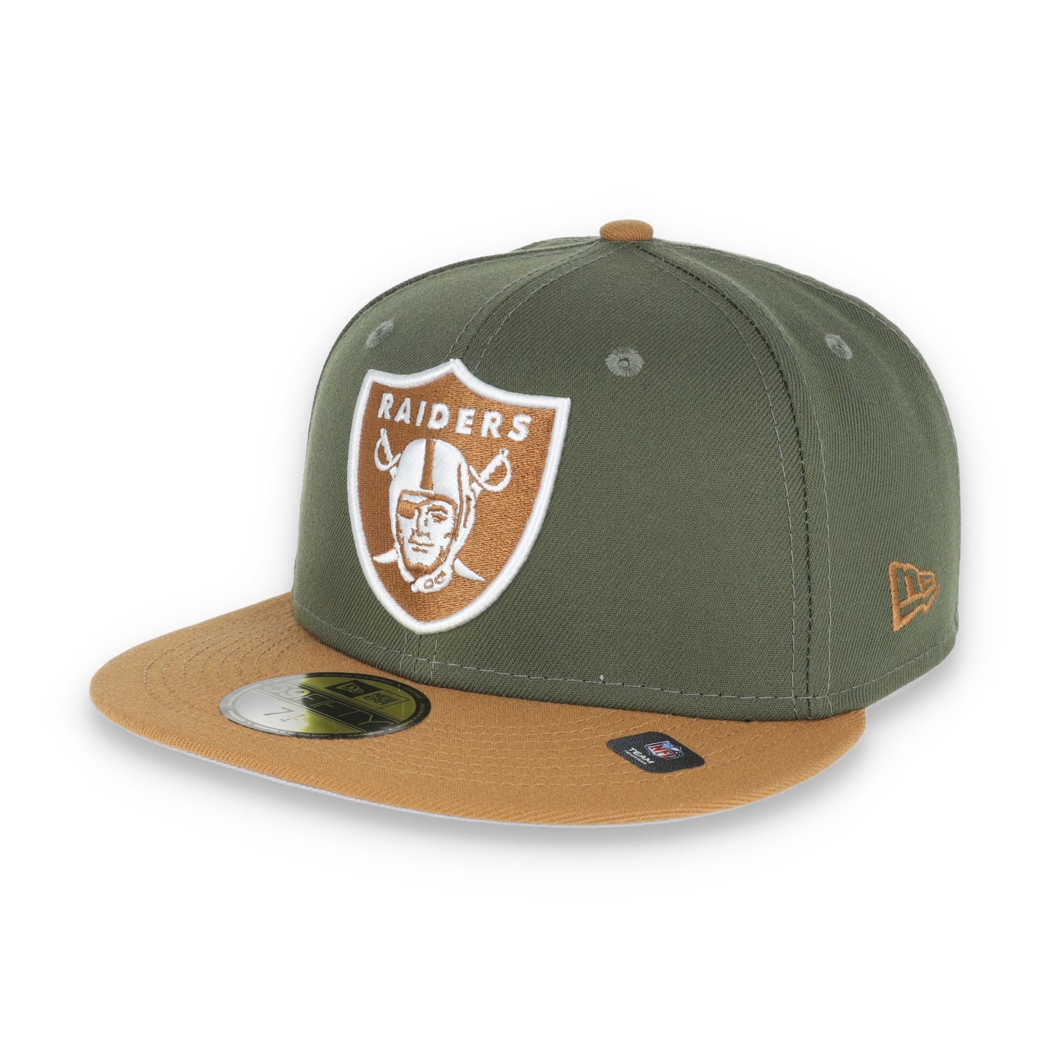 NEW ERA LAS VEGAS RAIDERS 59FIFTY COLOR PACK-OLIVE/TAN