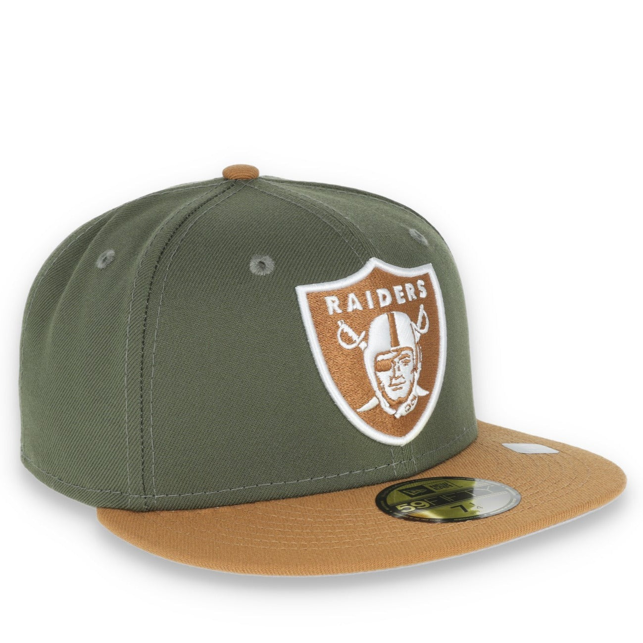 NEW ERA LAS VEGAS RAIDERS 59FIFTY COLOR PACK-OLIVE/TAN