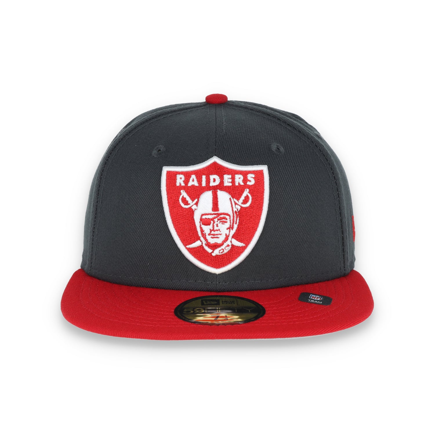 NEW ERA LAS VEGAS RAIDERS 59FIFTY COLOR PACK-GREY/RED