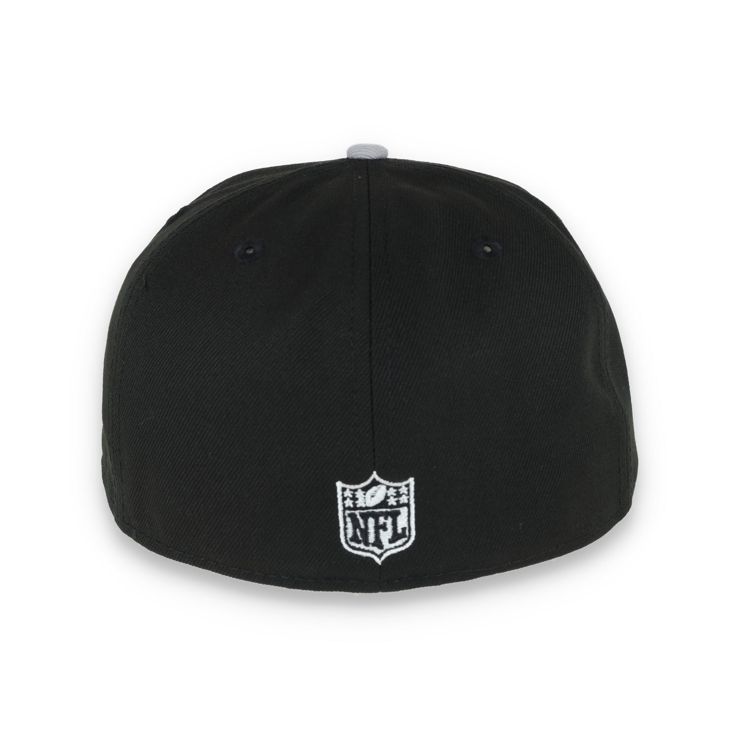 NEW ERA LAS VEGAS RAIDERS SUGAR SKULL 59FIFTY FITTED HAT-BLACK/GREY