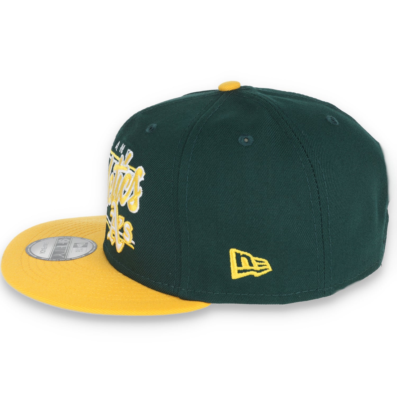 NEW ERA NEW OAKLAND ATHLETICS TEAM SCRIPT 9FIFTY SNAPBACK-