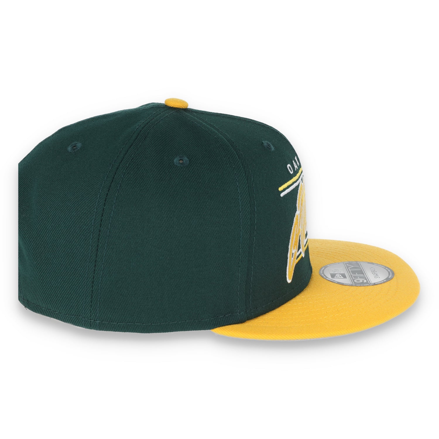 NEW ERA NEW OAKLAND ATHLETICS TEAM SCRIPT 9FIFTY SNAPBACK-