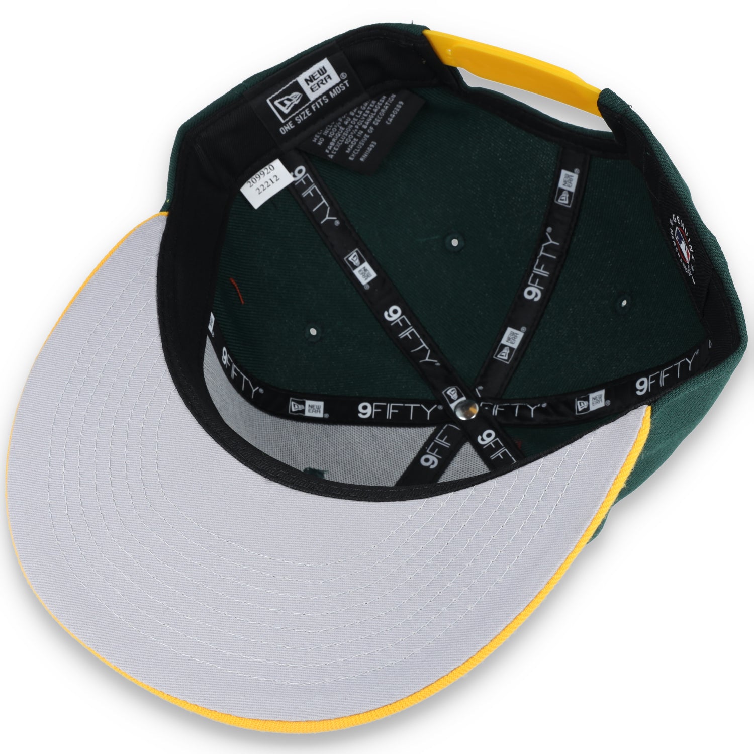 NEW ERA NEW OAKLAND ATHLETICS TEAM SCRIPT 9FIFTY SNAPBACK-