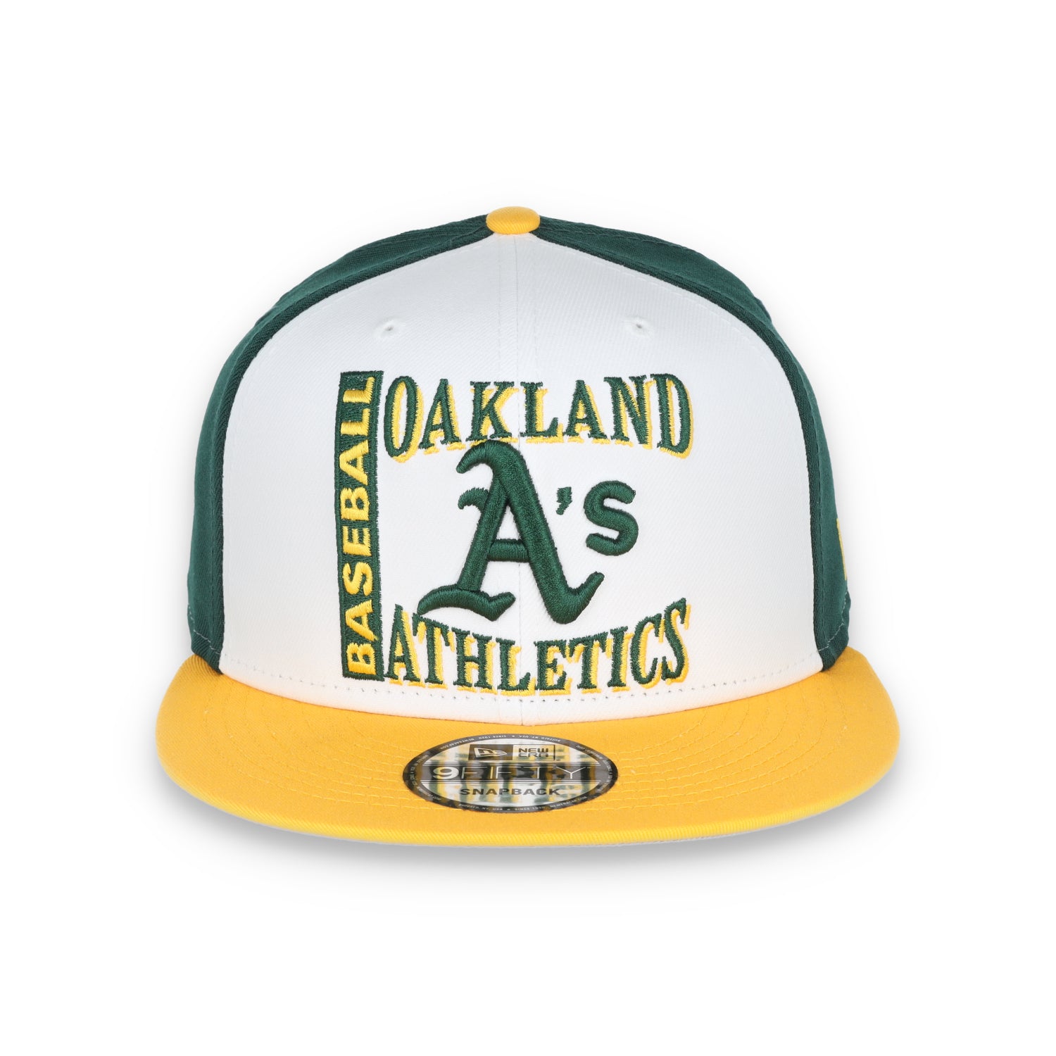 NEW ERA OAKLAND ATHLETICS RETRO SPORT 9FIFTY SNAPBACK HAT