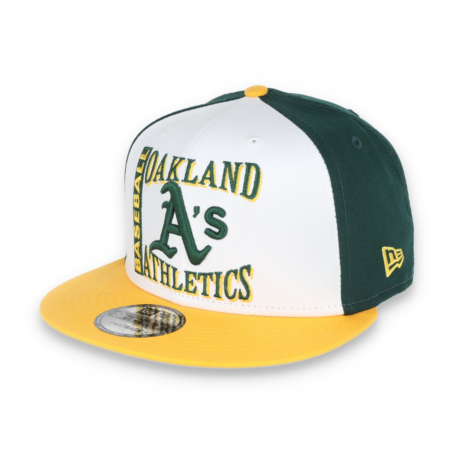 NEW ERA OAKLAND ATHLETICS RETRO SPORT 9FIFTY SNAPBACK HAT