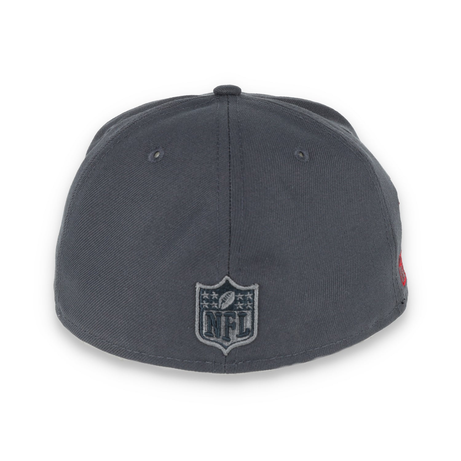NEW ERA SAN FRANCISCO 49ERS 1990 PRO BOWL SIDE PATCH SCRIPT 59FIFTY FITTED HAT-GREY/RED