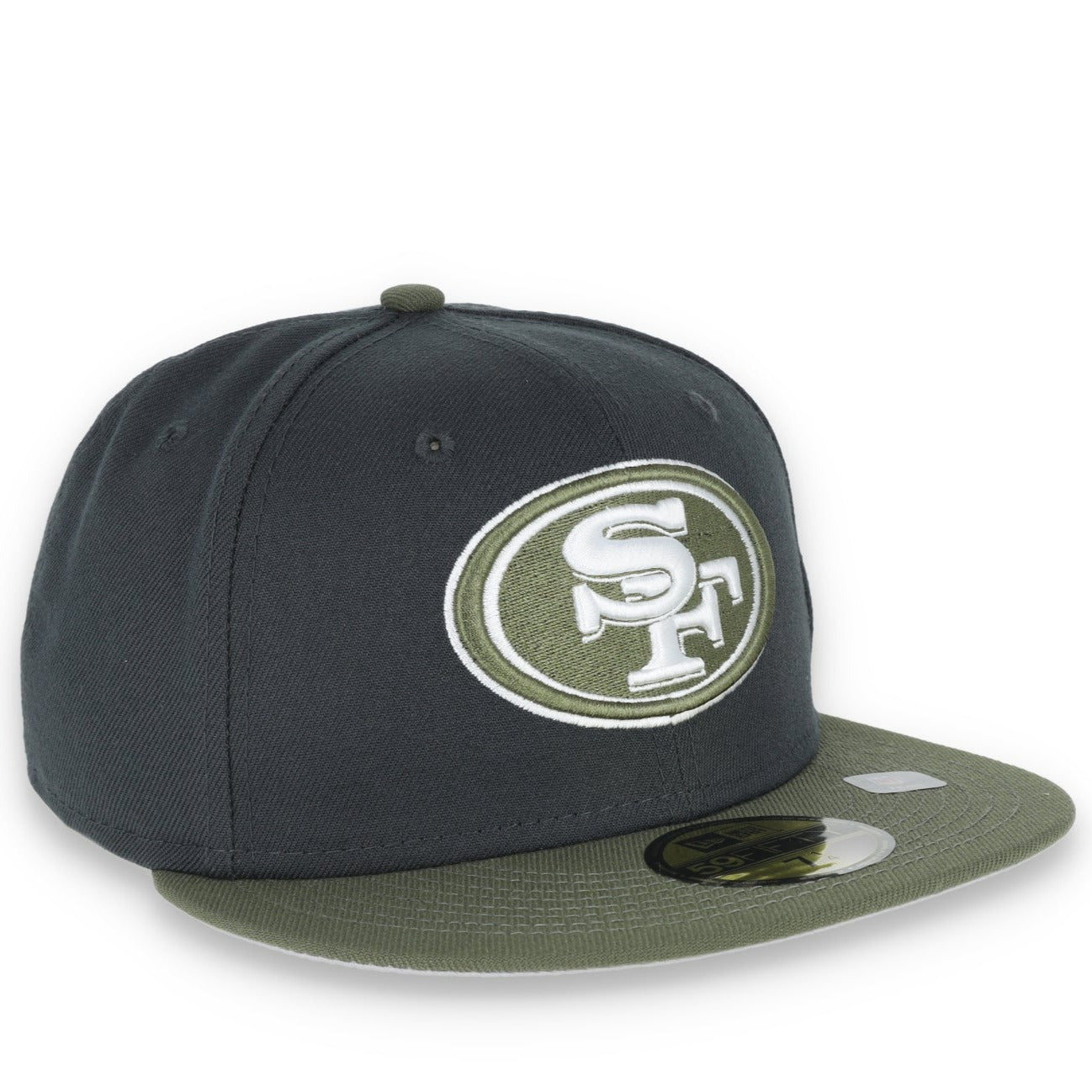 NEW ERA SAN FRANCISCO 49ERS 59FIFTY COLOR PACK FITTED -GREY/OLIVE