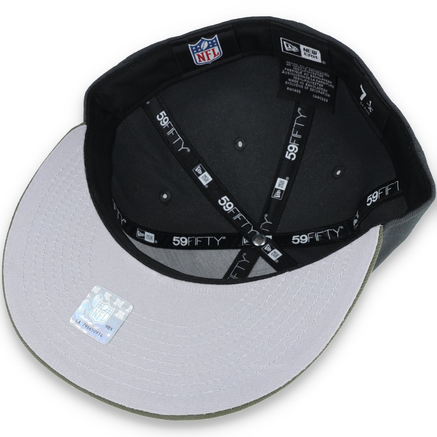 NEW ERA SAN FRANCISCO 49ERS 59FIFTY COLOR PACK FITTED -GREY/OLIVE