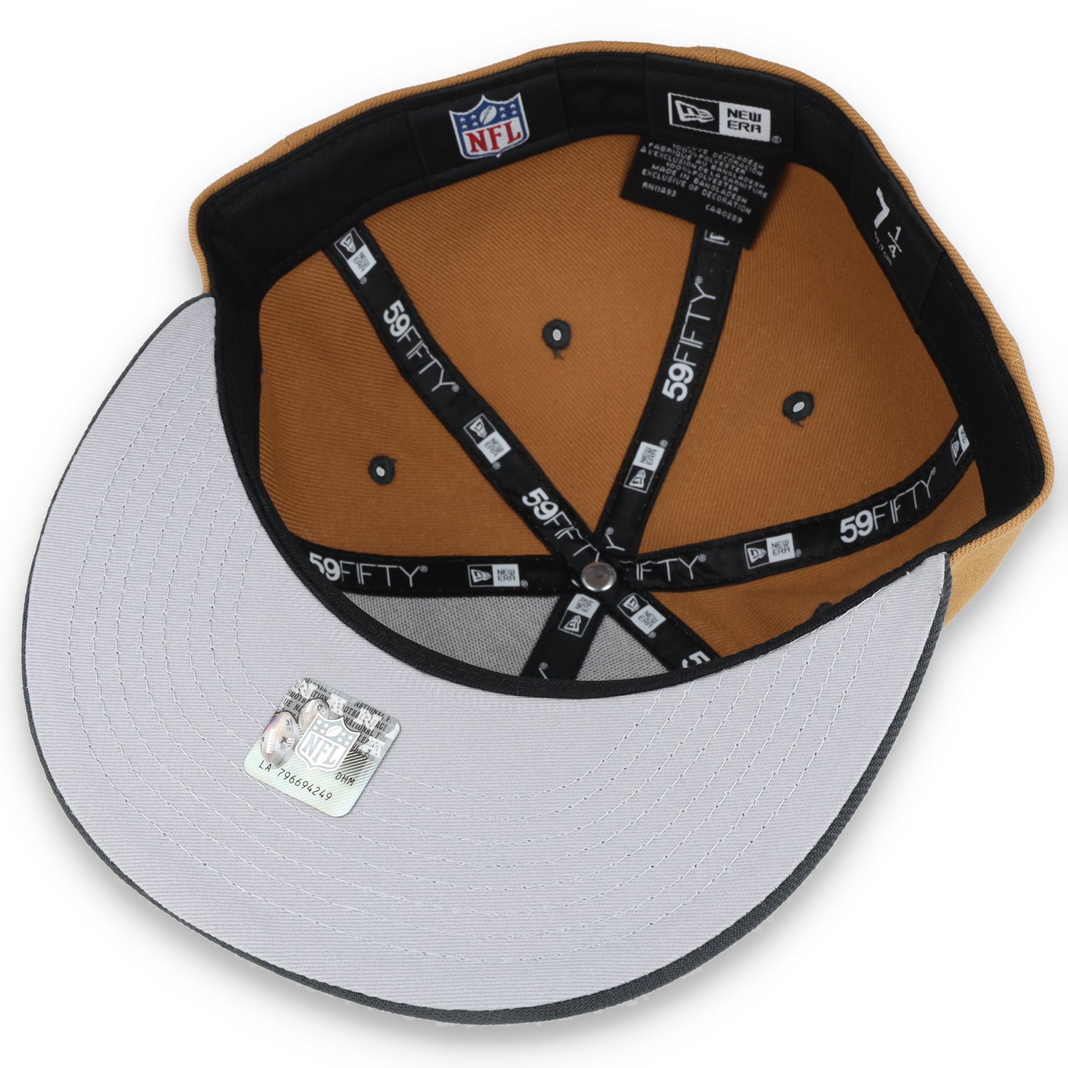NEW ERA SAN FRANCISCO 49ERS 59FIFTY COLOR PACK FITTED -TAN/GREY