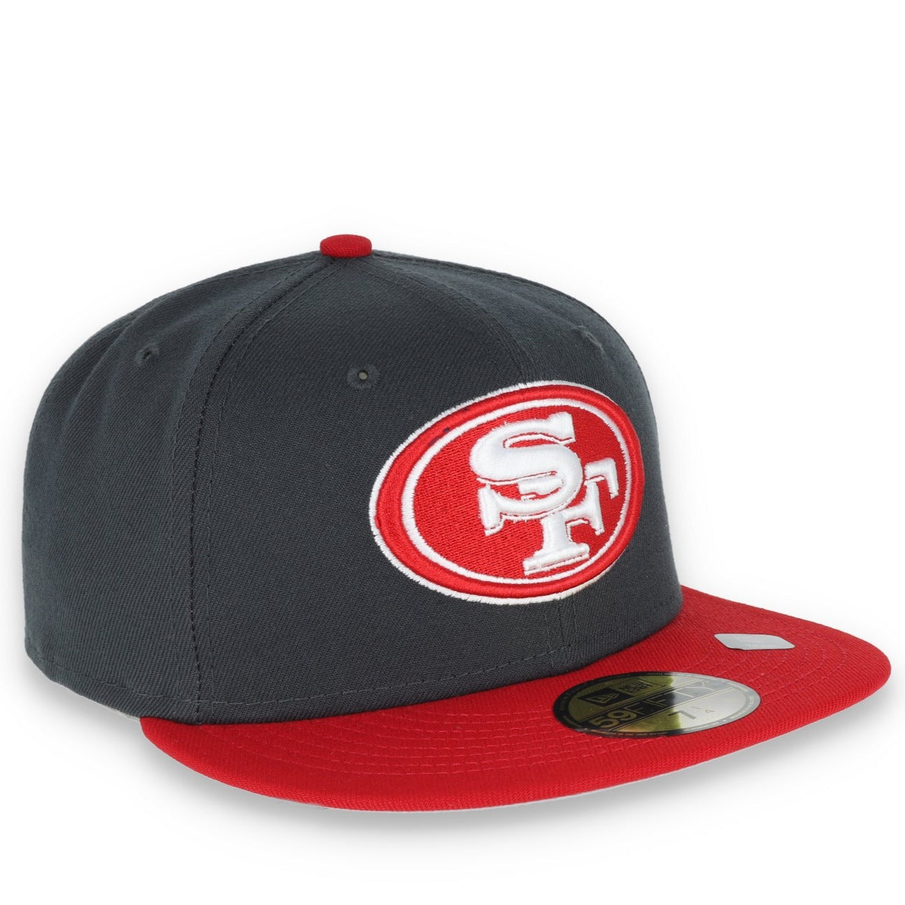 NEW ERA SAN FRANCISCO 49ERS 59FIFTY COLOR PACK FITTED -GREY/RED