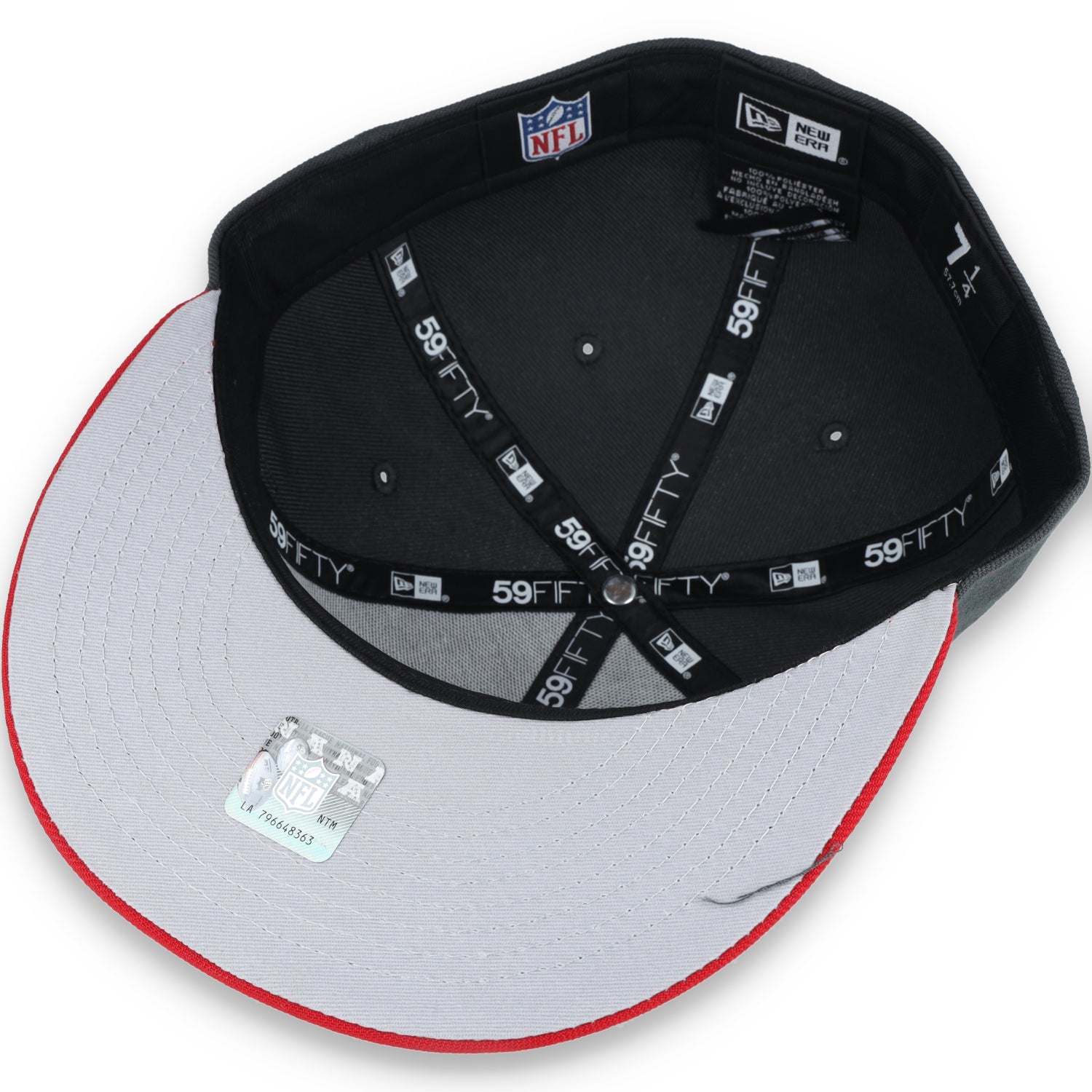 NEW ERA SAN FRANCISCO 49ERS 59FIFTY COLOR PACK FITTED -GREY/RED
