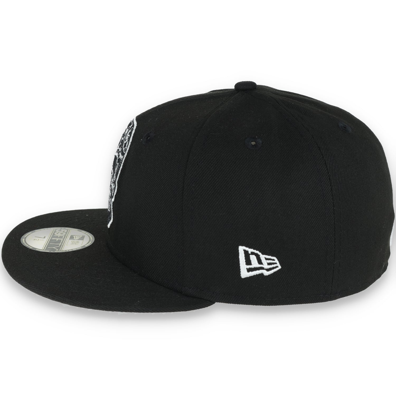 NEW ERA SAN FRANCISCO GIANTS SUGAR SKULL 59FIFTY FITTED HAT-BLACK/WHITE