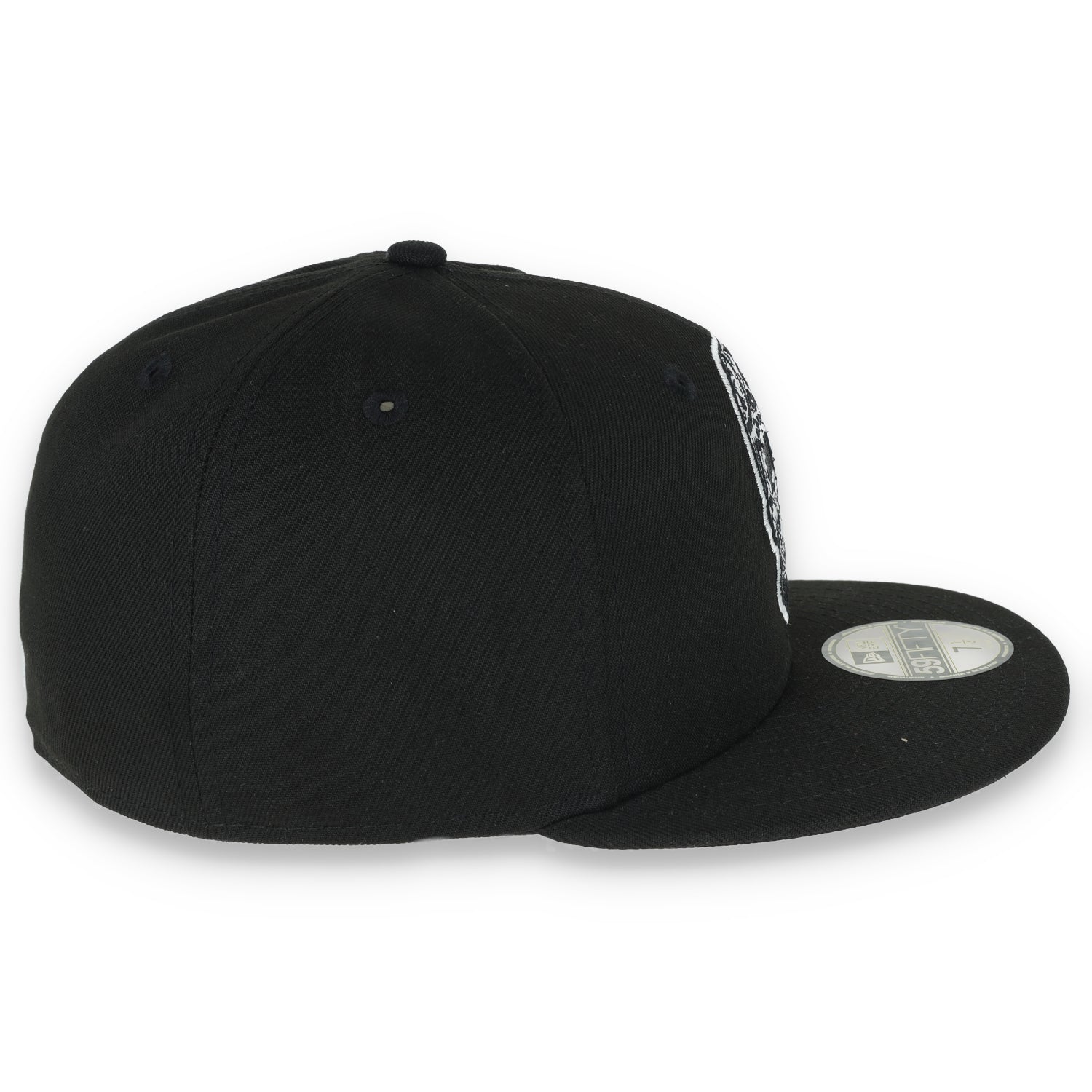 NEW ERA SAN FRANCISCO GIANTS SUGAR SKULL 59FIFTY FITTED HAT-BLACK/WHITE