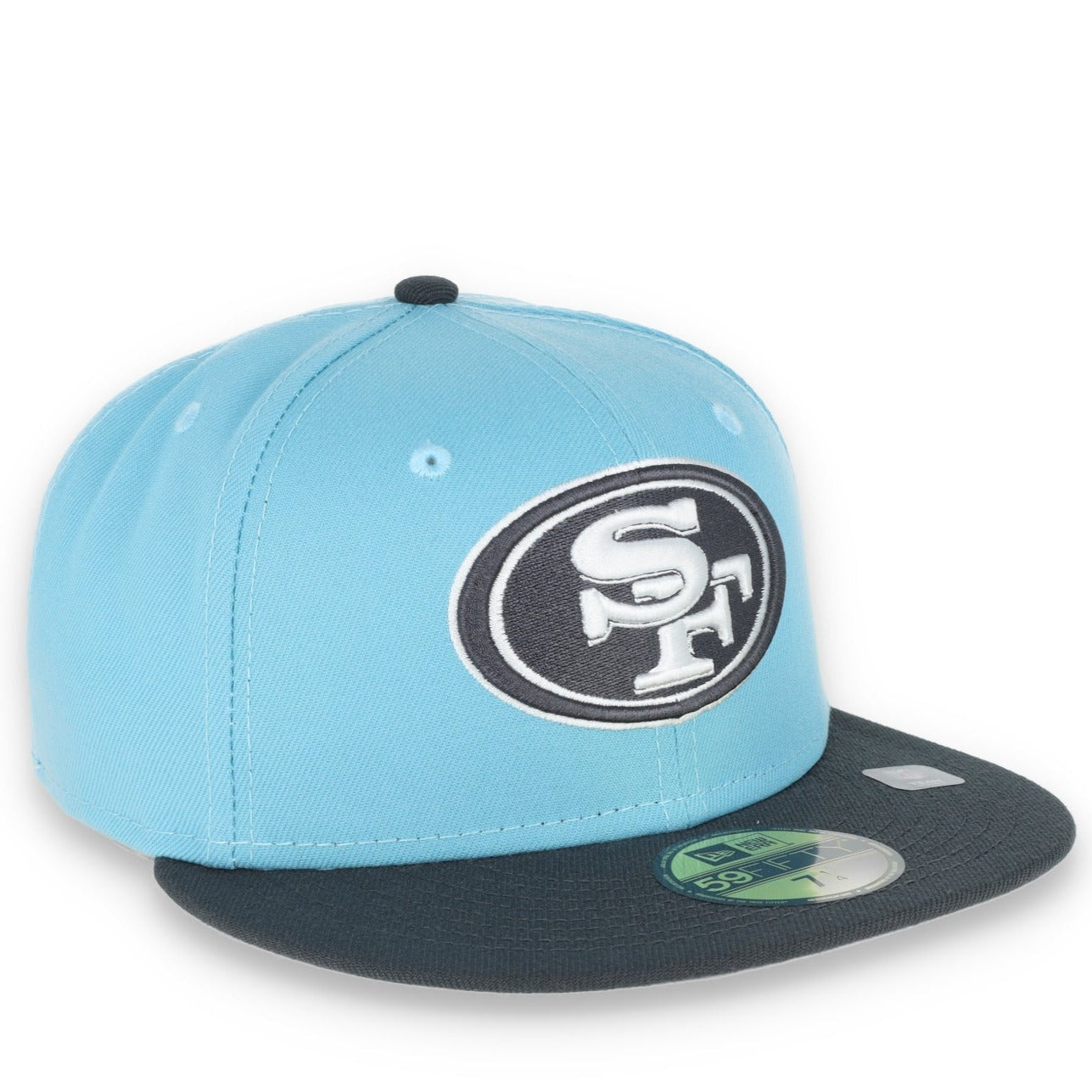 NEW ERA SAN FRANCISCO 49ERS 59FIFTY COLOR PACK-BABY BLUE/GREY
