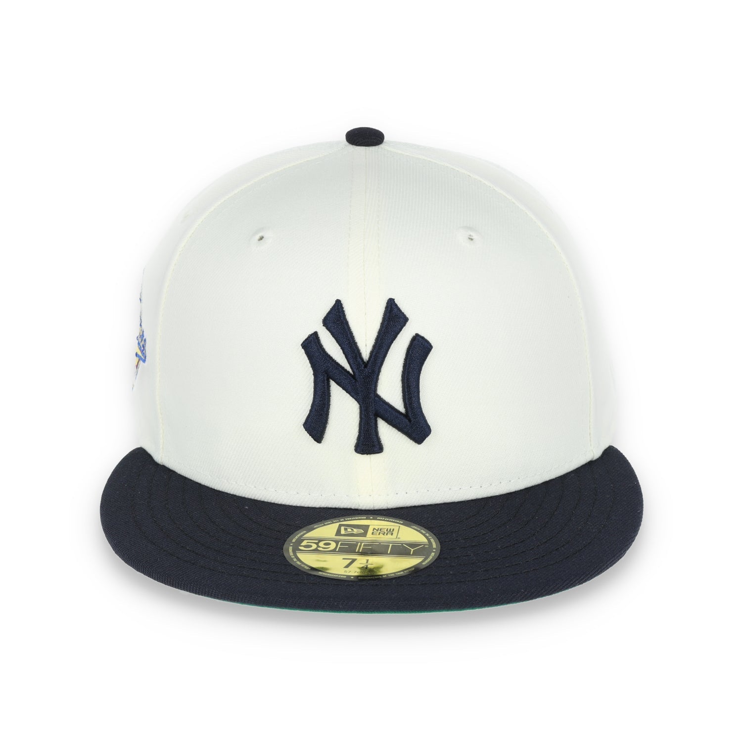 New Era New York Yankees 1996 World Series Patch 59FIFTY Fitted Ivory Hat