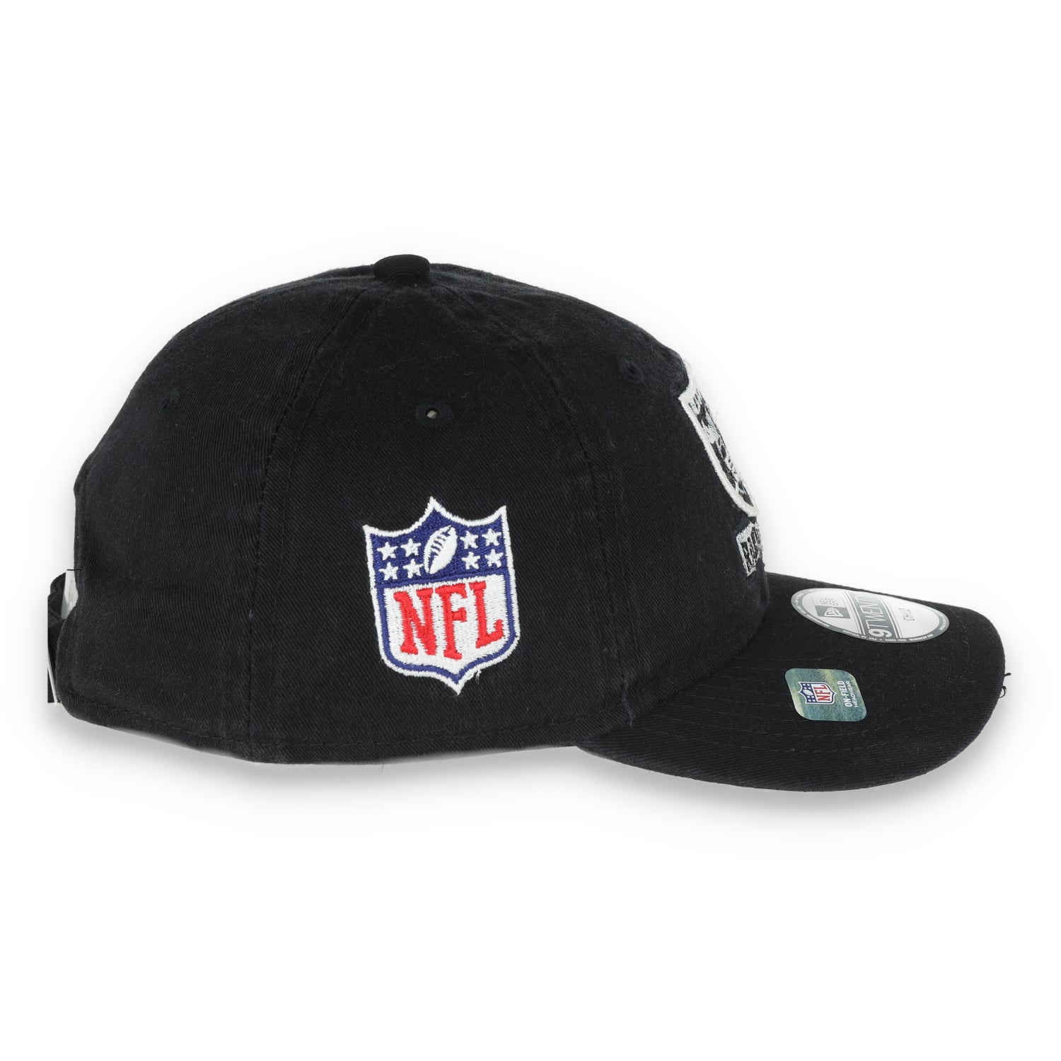 NEW ERA YOUTH LAS VEGAS RAIDERS ON-FIELD 9TWENTY ADJUSTABLE HAT