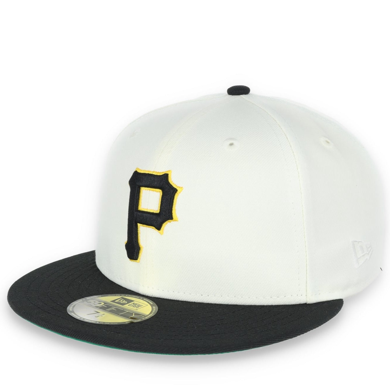New Era Pittsburg Pirates 1971 World Series Patch 59FIFTY Fitted Ivory Hat