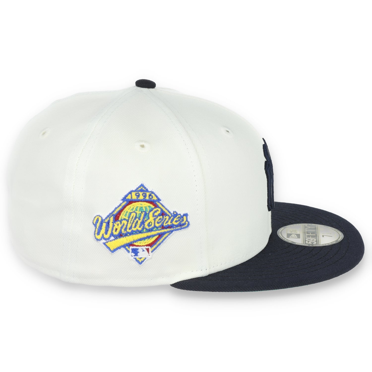 New Era New York Yankees 1996 World Series Patch 59FIFTY Fitted Ivory Hat