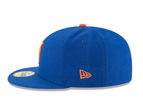 NEW YORK METS HOME AUTHENTIC COLLECTION 59FIFTY FITTED-ON-FIELD COLLECTION-BLUE