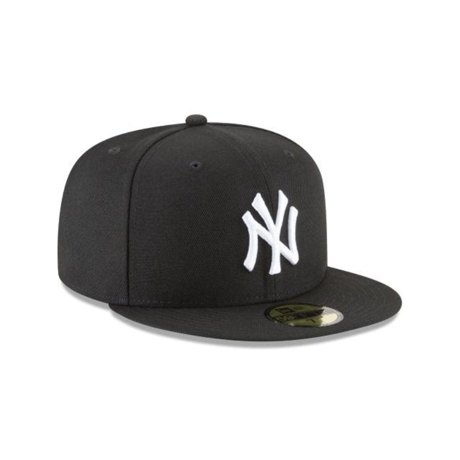 NEW YORK YANKEES NEW ERA BASIC 59FIFTY -BLACK/WHITE