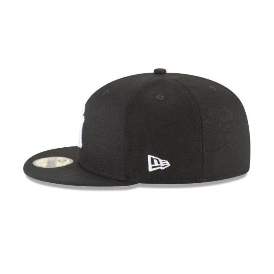 NEW YORK YANKEES NEW ERA BASIC 59FIFTY -BLACK/WHITE