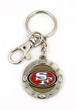 49ERS IMPACT KEYCHAIN