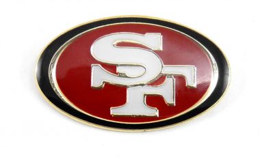 SAN FRANCISCO 49ERS LOGO PIN