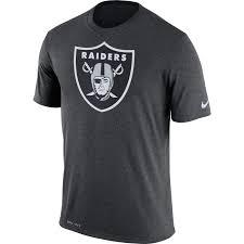 NIKE OAKLAND RAIDERS SHORT SLEEVE TEE - GREY